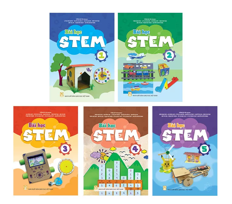 COMBO BÀI HỌC STEM LỚP 1, 2, 3, 4, 5